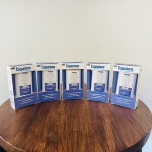 Coppertone Hydrating Clear Sunscreen Stick SPF 55 Lot Of 5 Sealed, .49oz